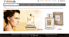 Desktop Screenshot of 1parfum.de